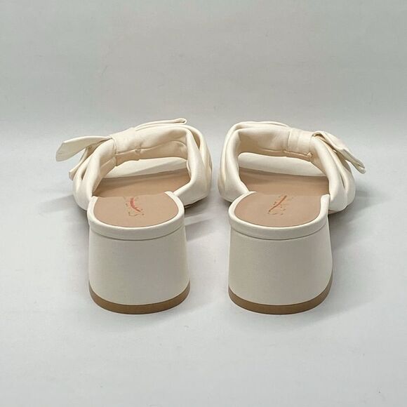 Stuart Weitzman Slip On Bow Sandals size 7 - Picture 6 of 10